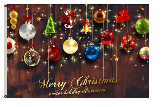 Merry Christmas  Flag Indoor and outdoor banner