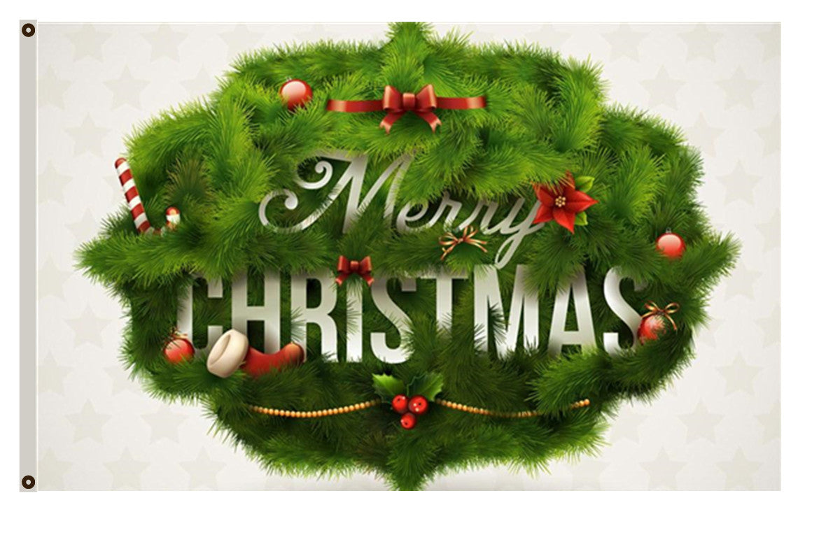 Merry Christmas  Flag Indoor and outdoor banner