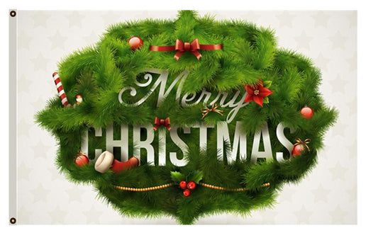 Merry Christmas  Flag Indoor and outdoor banner