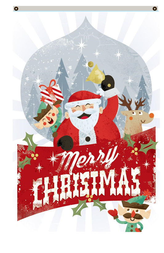 Merry Christmas banner Indoor and outdoor banner