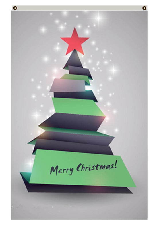 Merry Christmas banner Winter Christmas Flag Indoor and outdoor banner