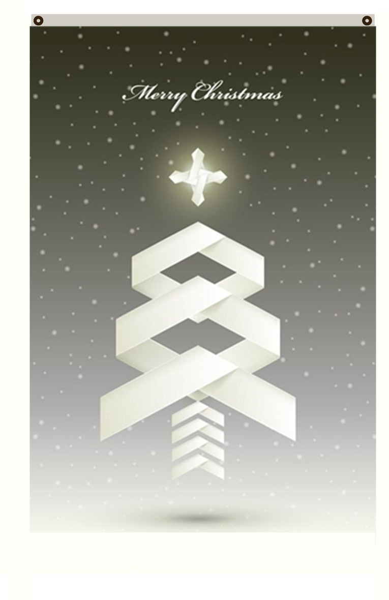 Merry Christmas banner Winter Christmas Flag Indoor and outdoor banner