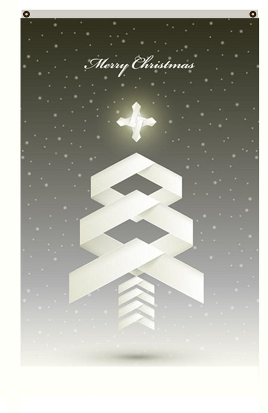 Merry Christmas banner Winter Christmas Flag Indoor and outdoor banner
