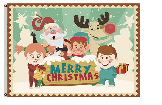 Merry Christmas banner Indoor and outdoor banner