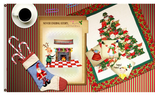 Merry Christmas banner Indoor and outdoor banner