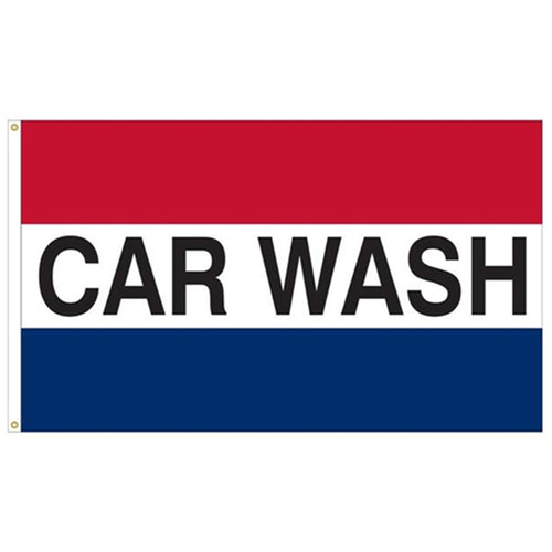 Car Wash Message Flag Indoor and outdoor banner