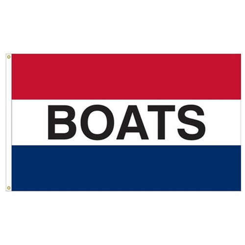 Boats Message Flag Indoor and outdoor banner