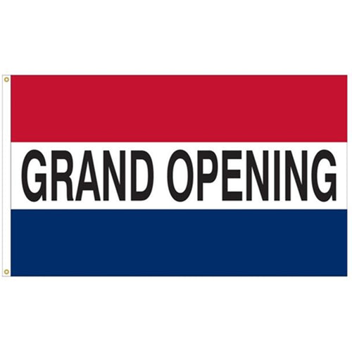 Grand Opening Message Flag Indoor and outdoor banner