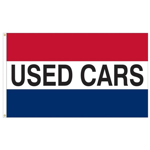 Used Cars Message Flag Indoor and outdoor banner