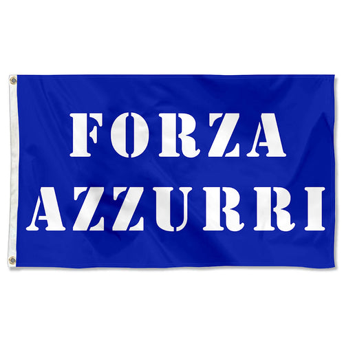 Fyon FORZA AZZURRI Flag  Indoor and outdoor banner
