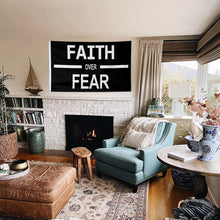 Fyon Faith Over Fear JESUS Flag Indoor and outdoor banner