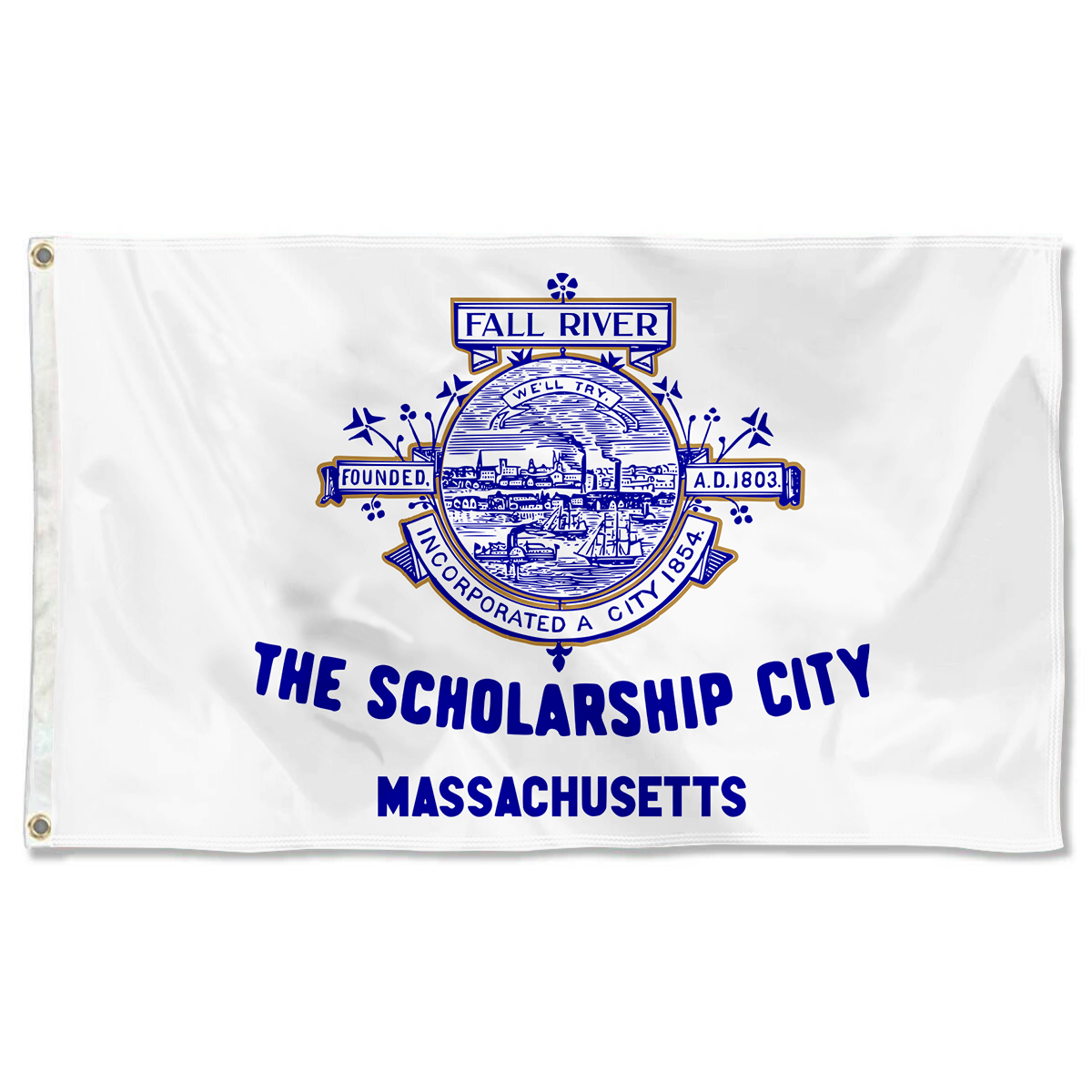 Fyon Fall River, Massachusetts flag Banner