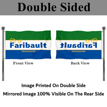 Fyon Faribault, Minnesota flag Banner