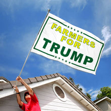 Fyon Farmers For Trump Flag Indoor and outdoor banner