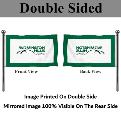 Fyon Farmington Hills, Michigan flag Banner