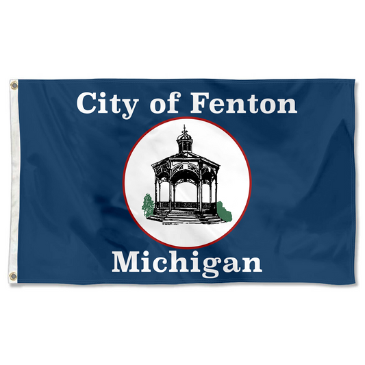 Fyon Fenton, Michigan flag  Banner