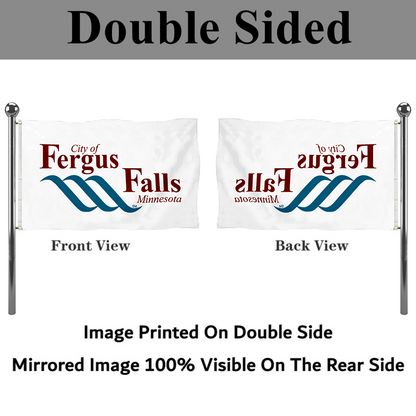 Fyon Fergus Falls, Minnesota flag Banner