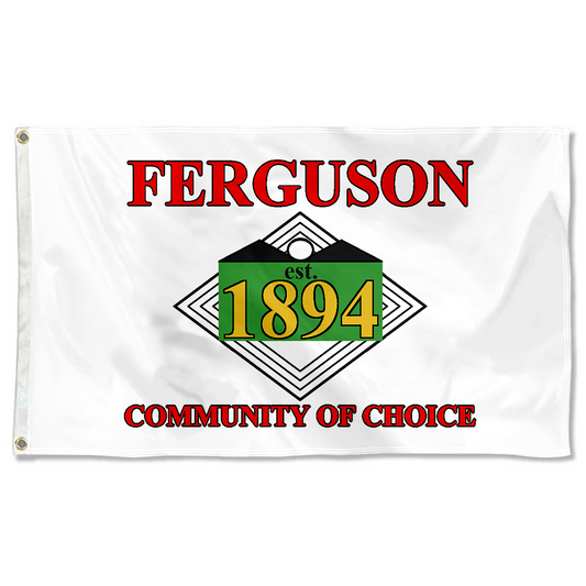 Fyon Ferguson, Missouri flag Banner