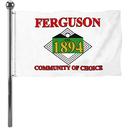 Fyon Ferguson, Missouri flag Banner