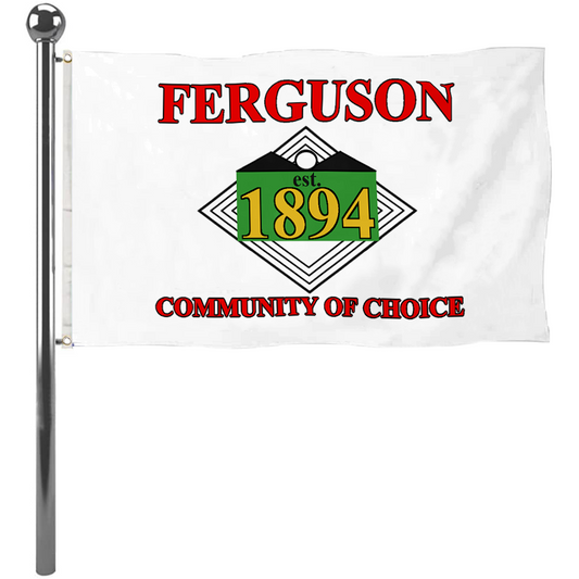 Fyon Ferguson, Missouri flag Banner