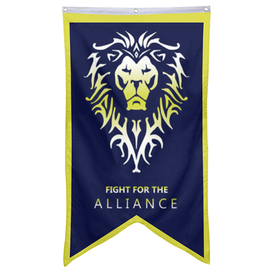 Fyon Fight For The ALLIANCE Flag banner 30 x 50 inches