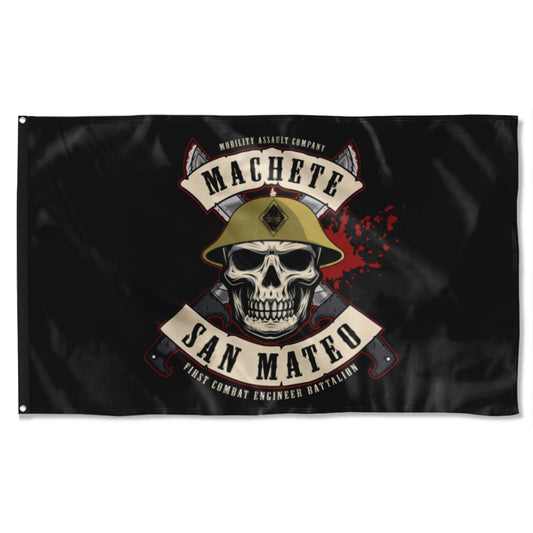 Fyon First Combat Engineer Flag Indoor and outdoor banner