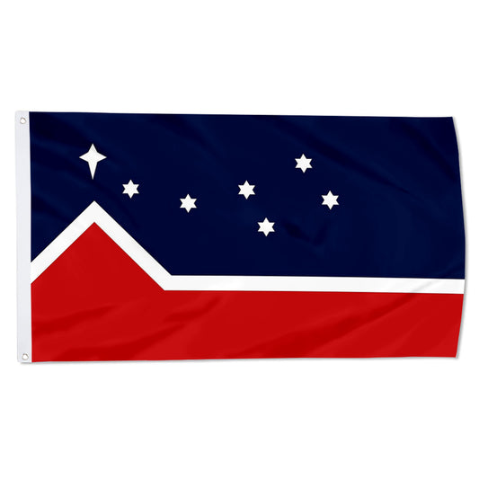 Fyon First seen at The 1987 Founding Convention of The Western Independence Association of Canada in Edmonton Flag Banner