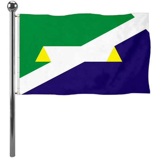 Fyon Fishers, Indiana flag Banner