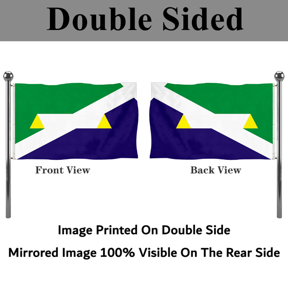 Fyon Fishers, Indiana flag Banner