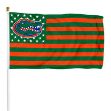 Fyon Florida Gators Stars and Stripes Flag Banner