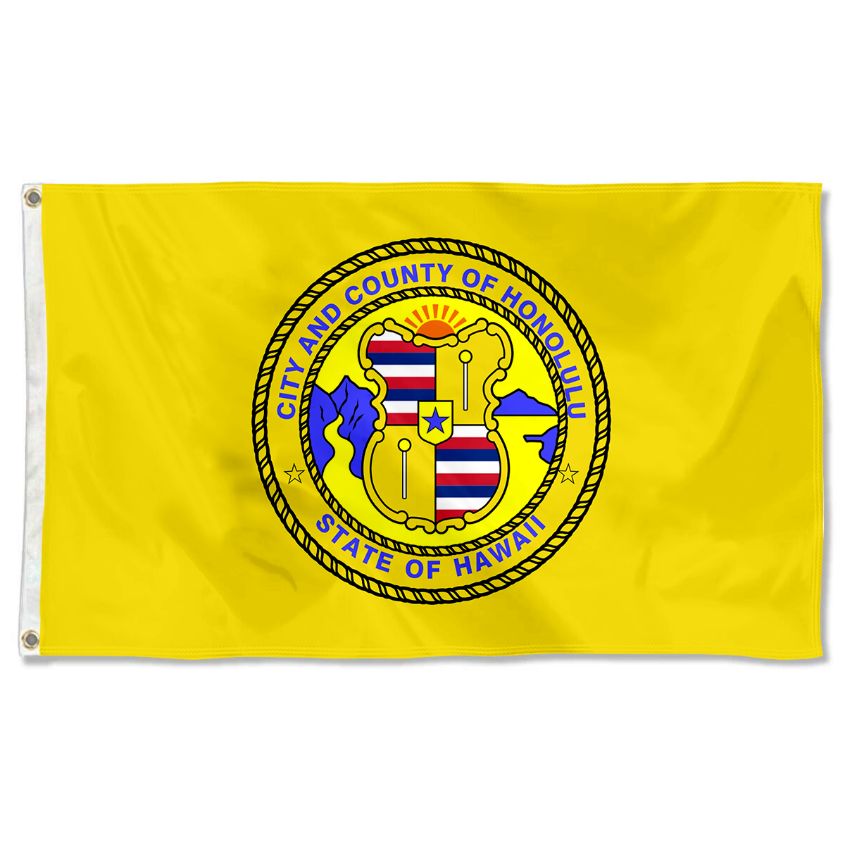 Fyon Former of Honolulu, Hawaii flag Banner