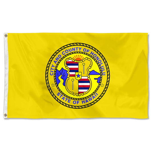 Fyon Former of Honolulu, Hawaii flag Banner