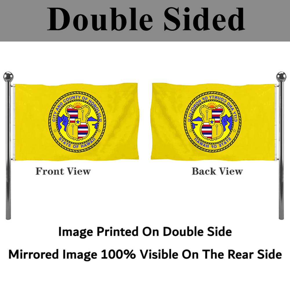 Fyon Former of Honolulu, Hawaii flag Banner