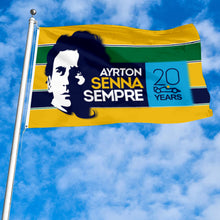 Fyon Formula One Ayrton Senna autograph Logo Flag-Sempre  Flag Banner