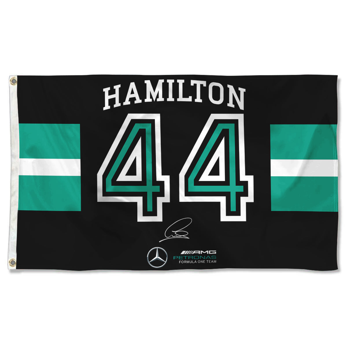 Fyon Formula one F1 Lewis Hamilton #44 Flag Banner