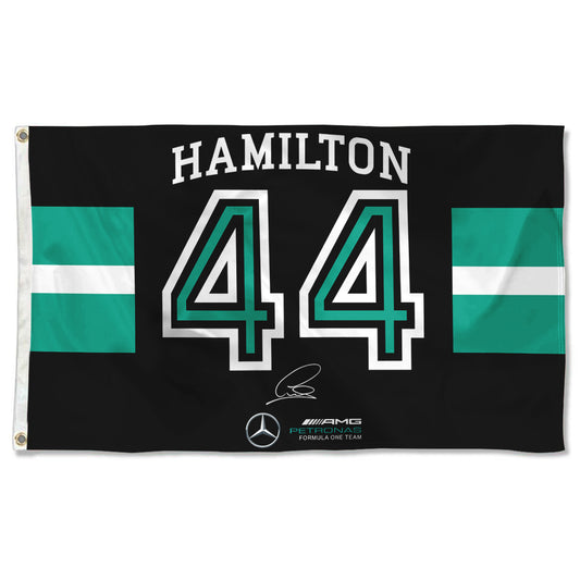 Fyon Formula one F1 Lewis Hamilton #44 Flag Banner