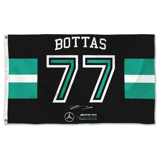 Fyon Formula one F1 Valtteri Bottas #77 Flag Banner