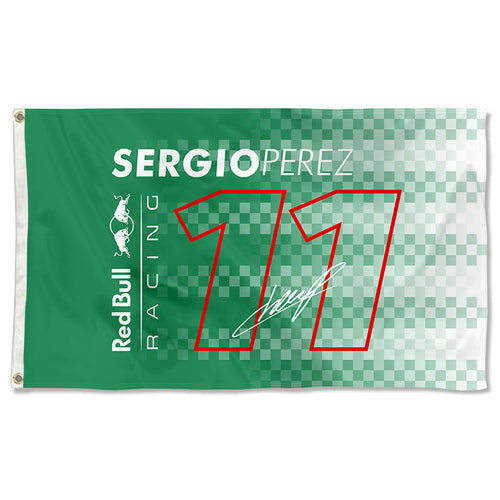 Fyon Formula one Sergio Perez 11# Racing Flag  Indoor and Outdoor Banner