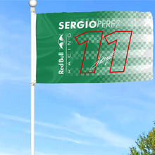 Fyon Formula one Sergio Perez 11# Racing Flag  Indoor and Outdoor Banner