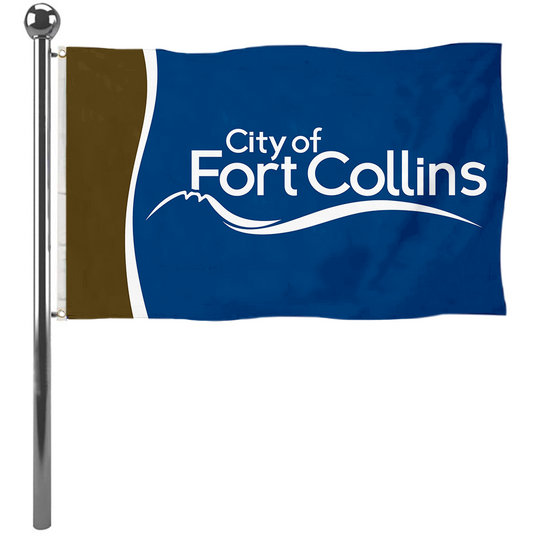 Fyon Fort Collins, Colorado flag Banner