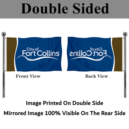 Fyon Fort Collins, Colorado flag Banner