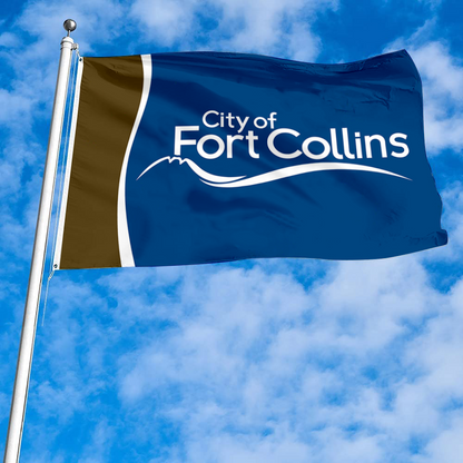 Fyon Fort Collins, Colorado flag Banner