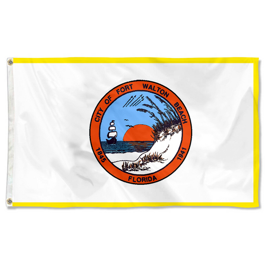 Fyon Fort Walton Beach, Florida flag  Banner