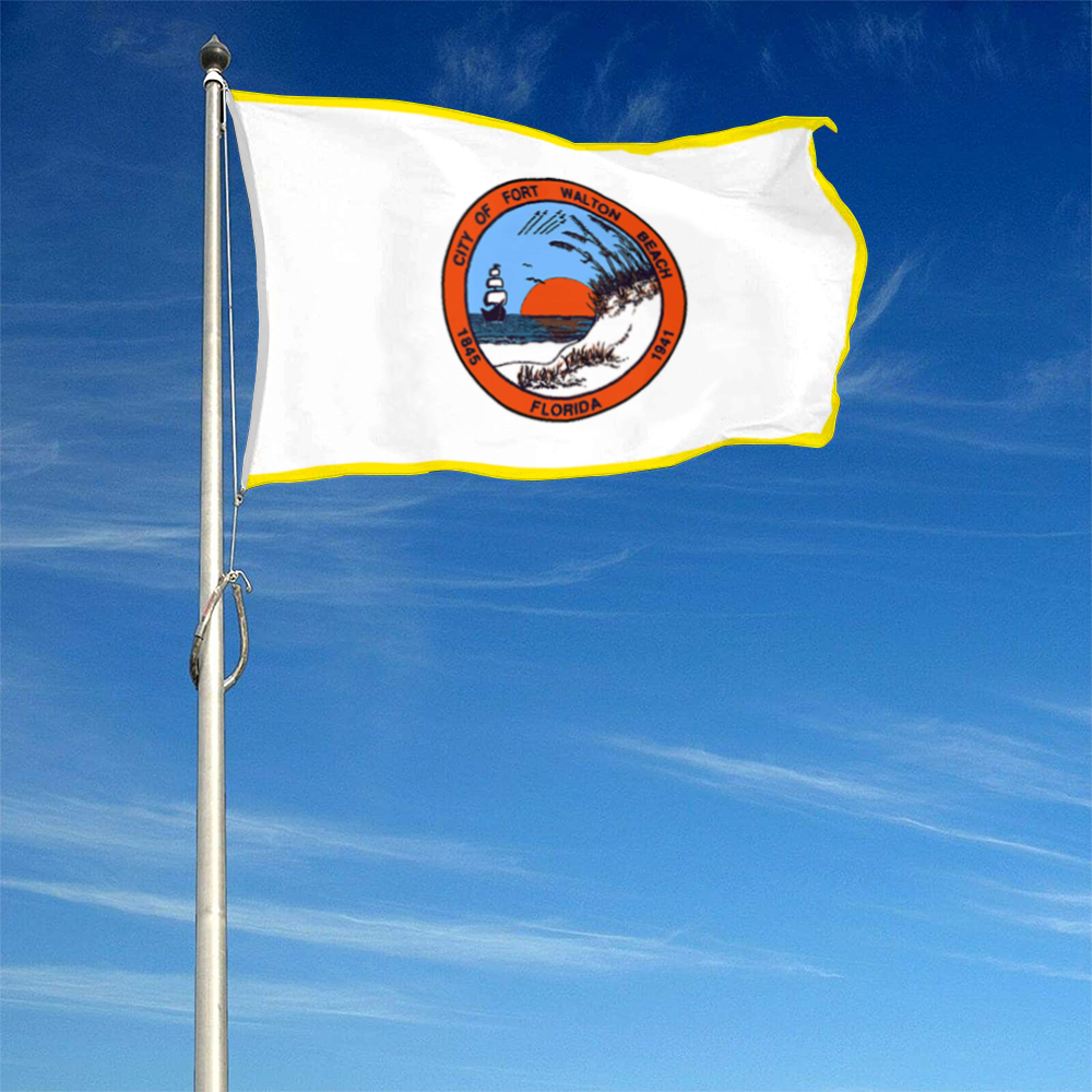 Fyon Fort Walton Beach, Florida flag  Banner