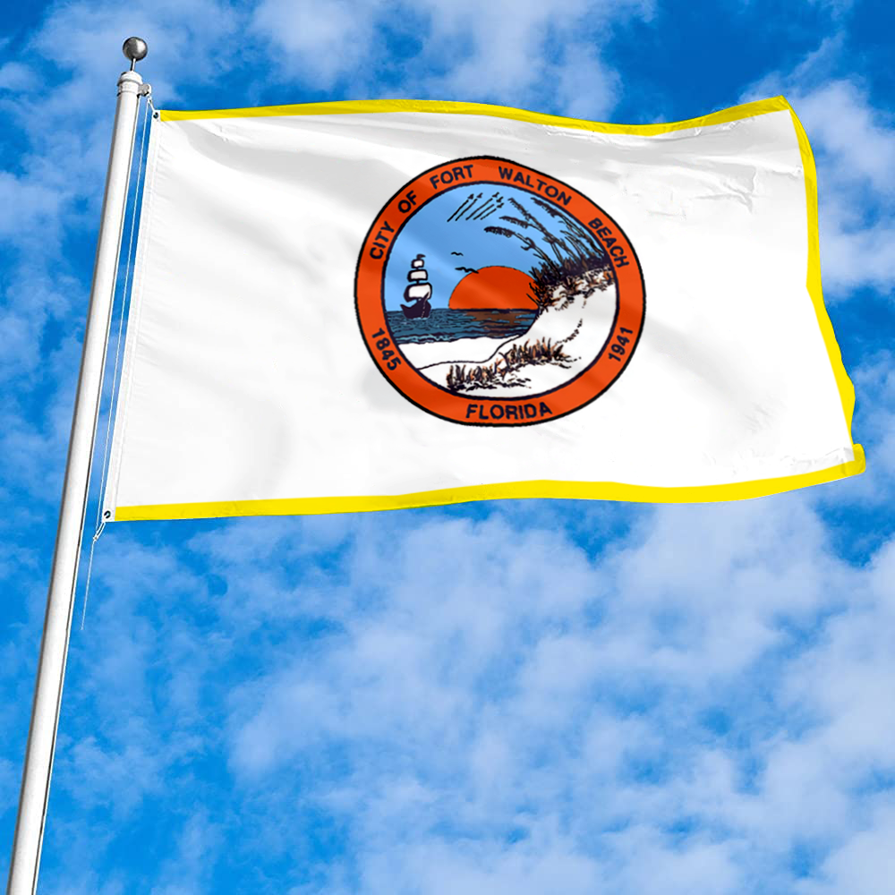 Fyon Fort Walton Beach, Florida flag  Banner