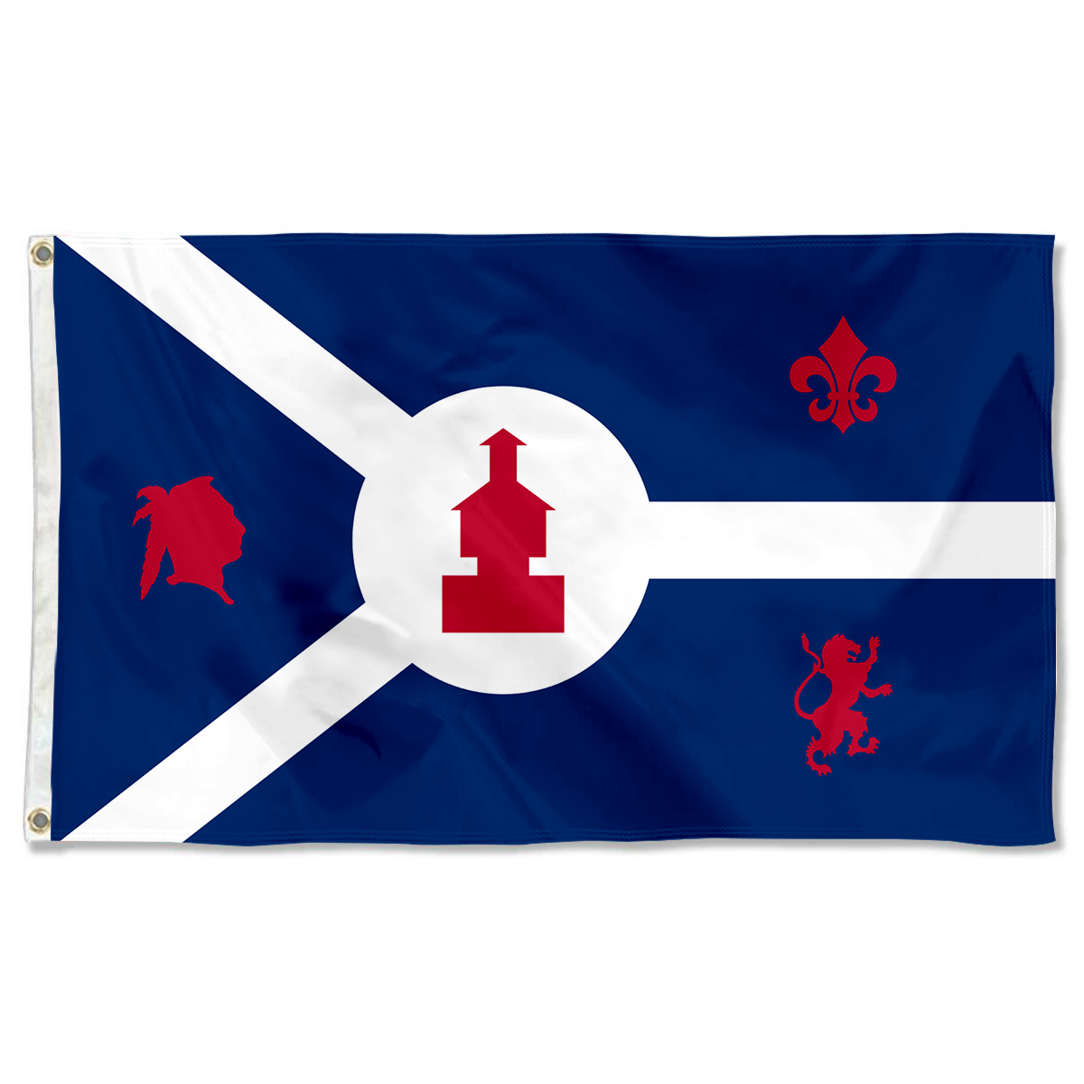 Fyon Fort Wayne, Indiana flag  Banner