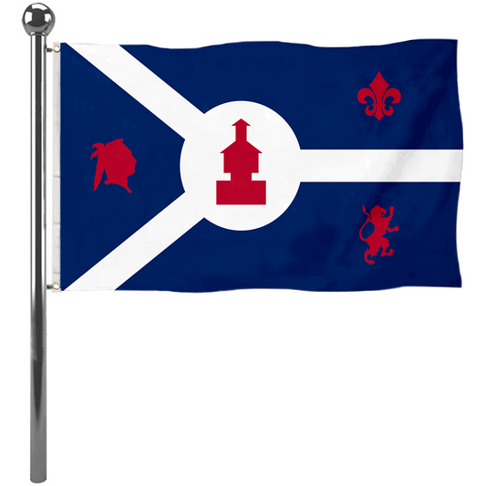 Fyon Fort Wayne, Indiana flag  Banner