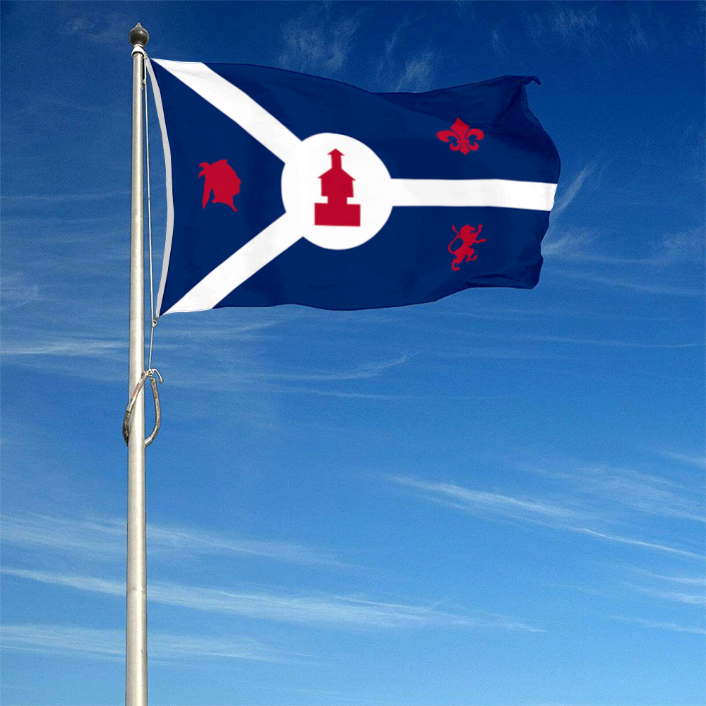 Fyon Fort Wayne, Indiana flag  Banner