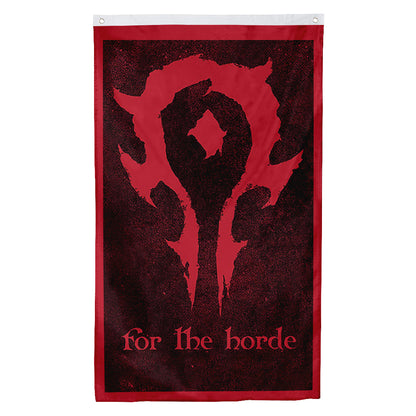 Fyon Warhammer 40k For the horde Flag Indoor and outdoor banner 32618