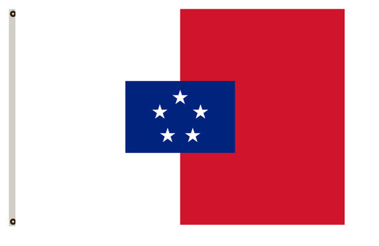 Franceville Gabon flag